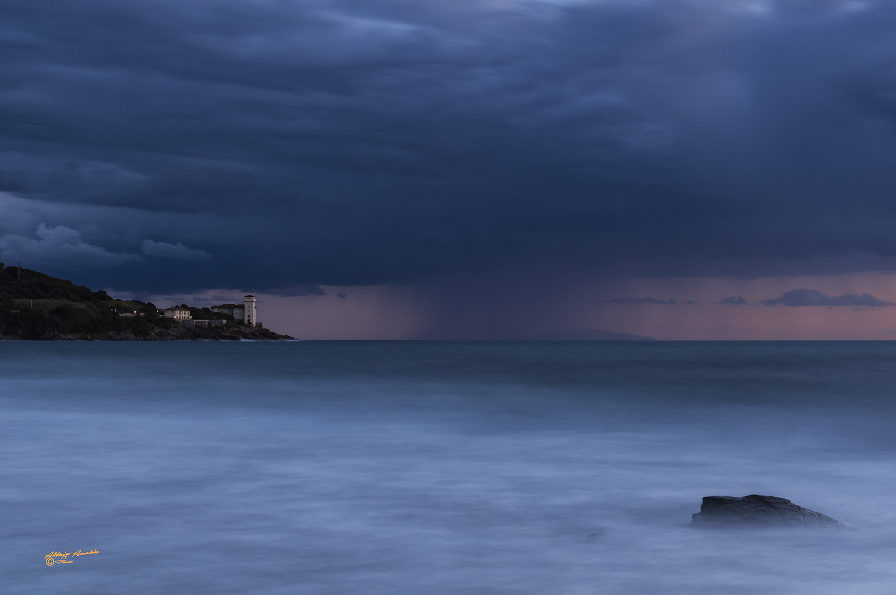 In arrivo Temporale su Castello del Boccale..