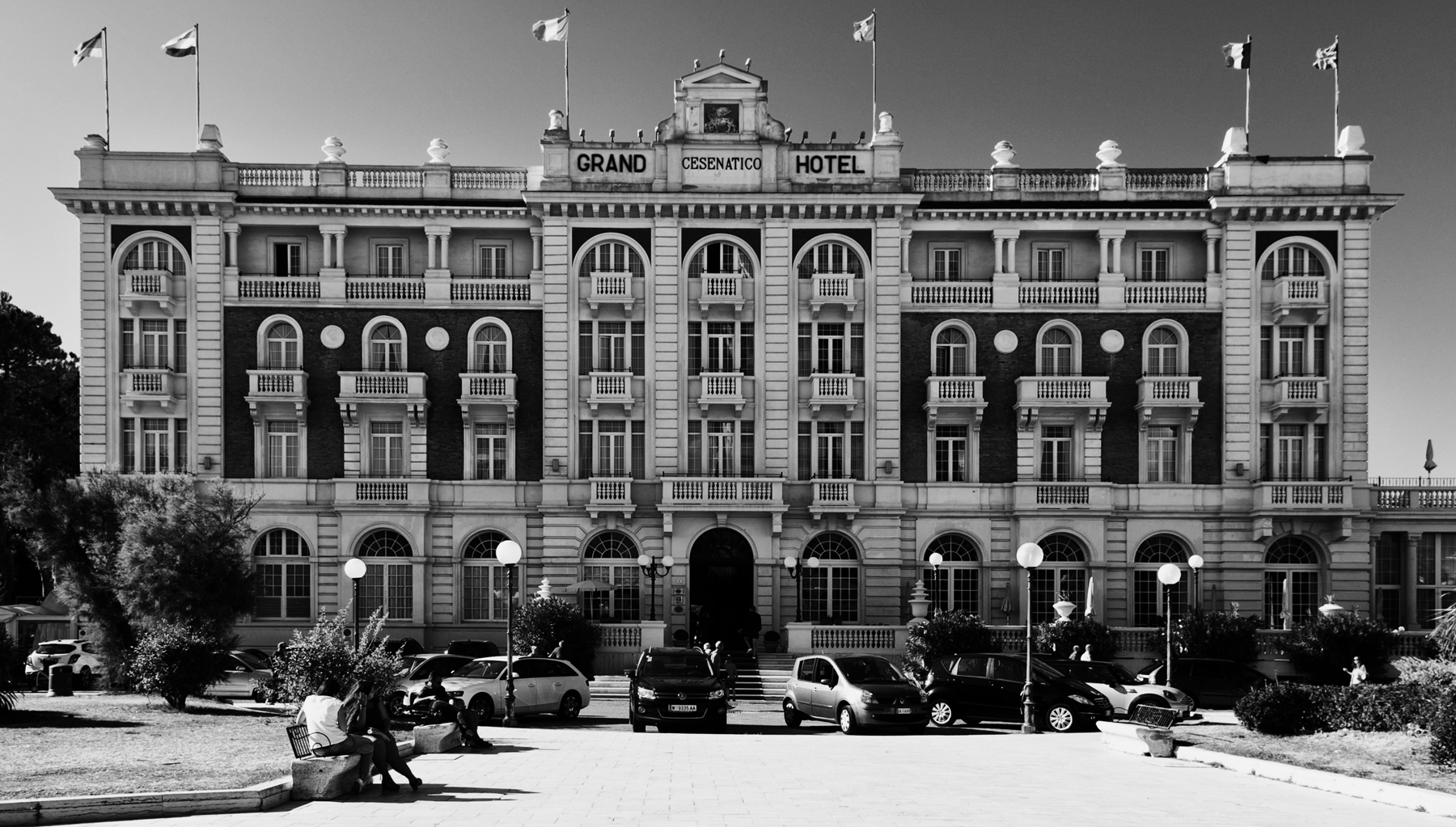 Grande Hotel. Prove B&W.