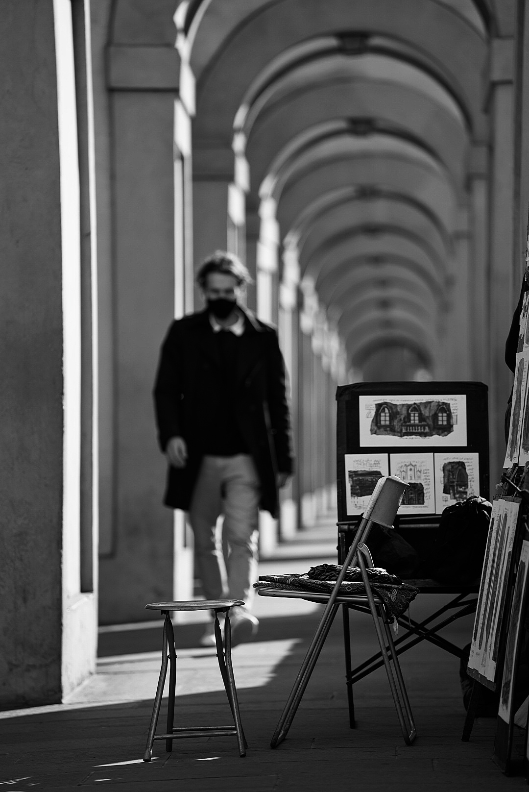 Firenze, quasi vuota