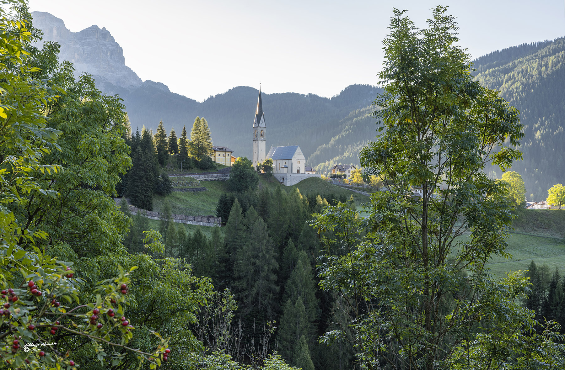 Chiesa di Selva di Cadore 2. Dolomiti.