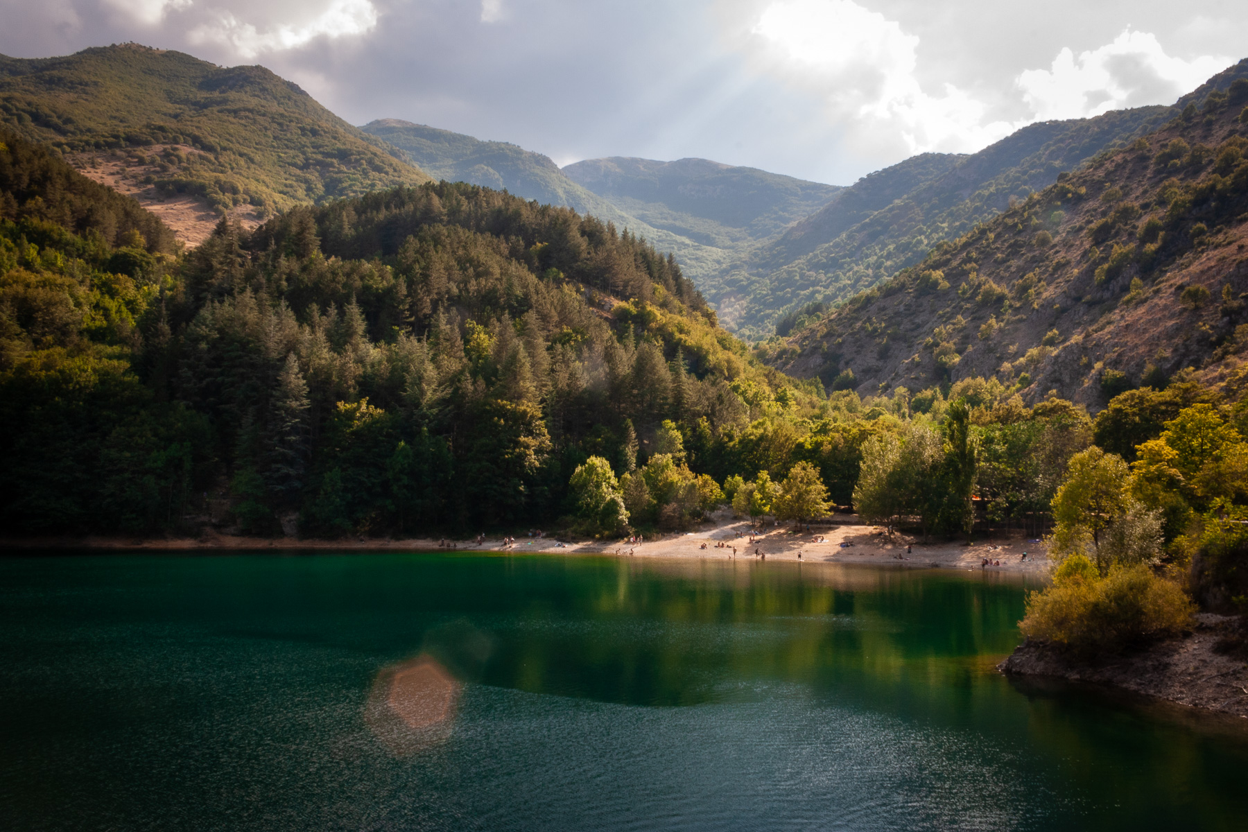 Luci al lago di San Domenico