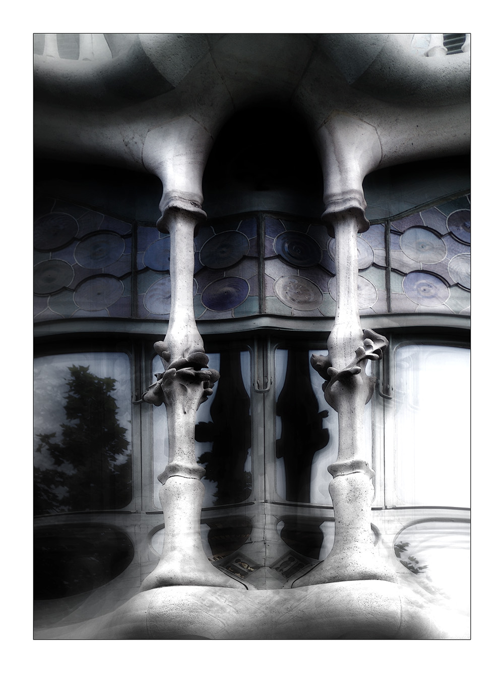 SKIN 1 (omaggio a Gaud�)