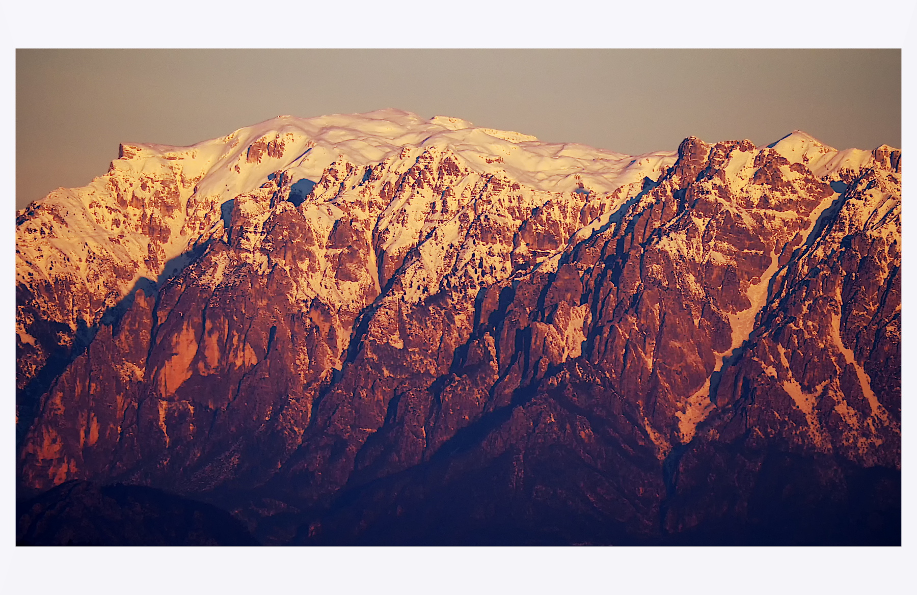 Alba sul Monte Pasubio