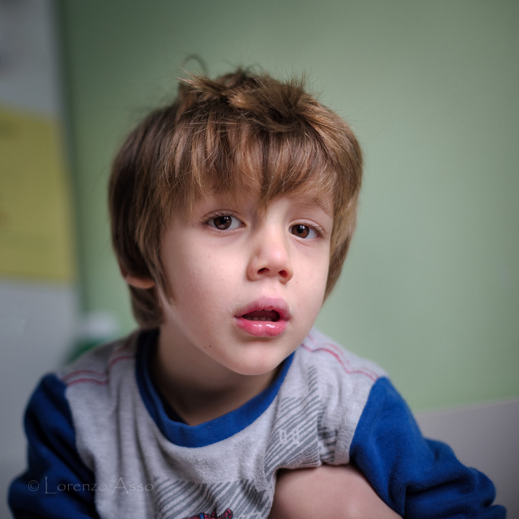 Sebastian, 3 anni e mezzo