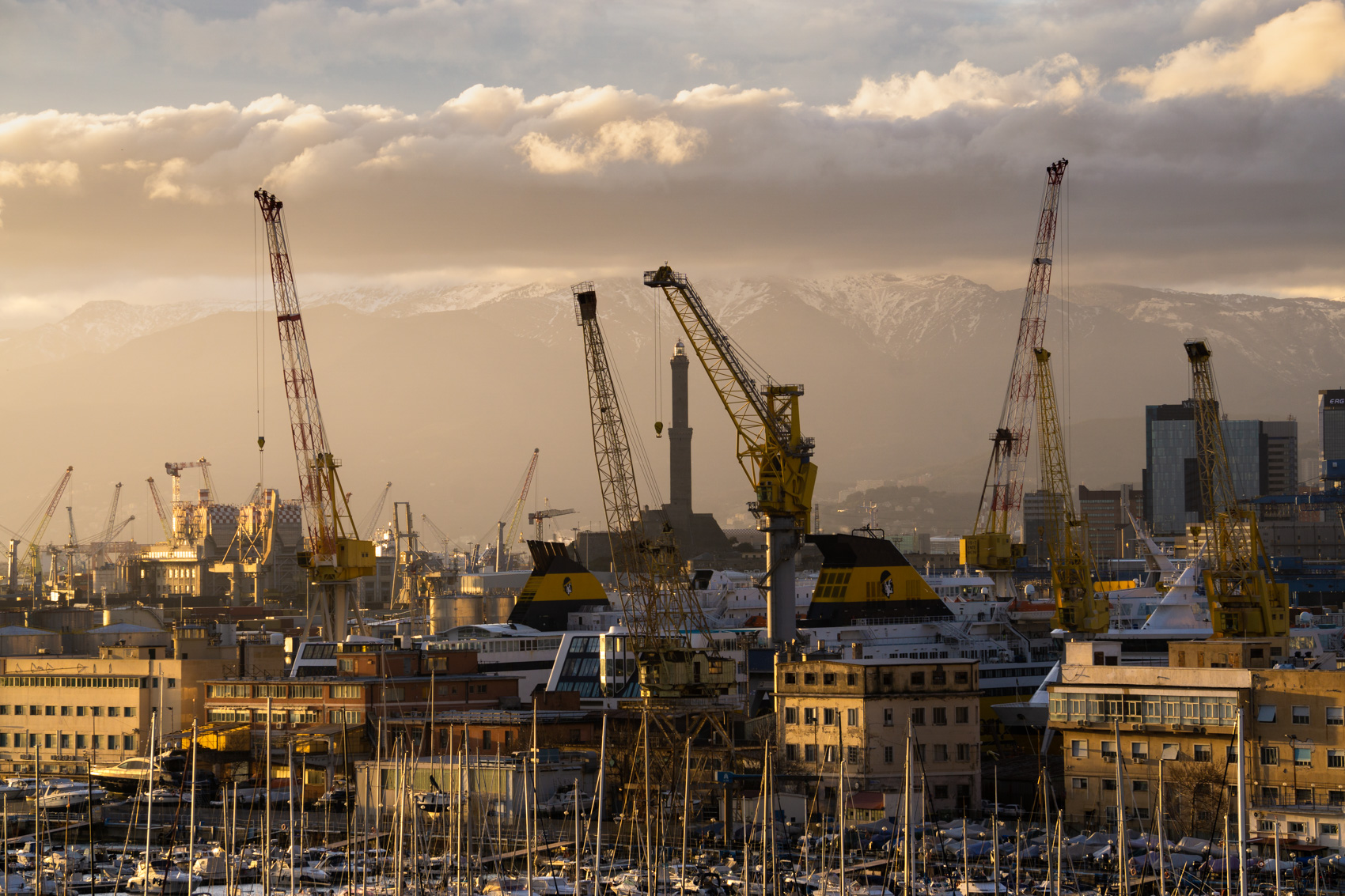 Il caos del Porto di Genova