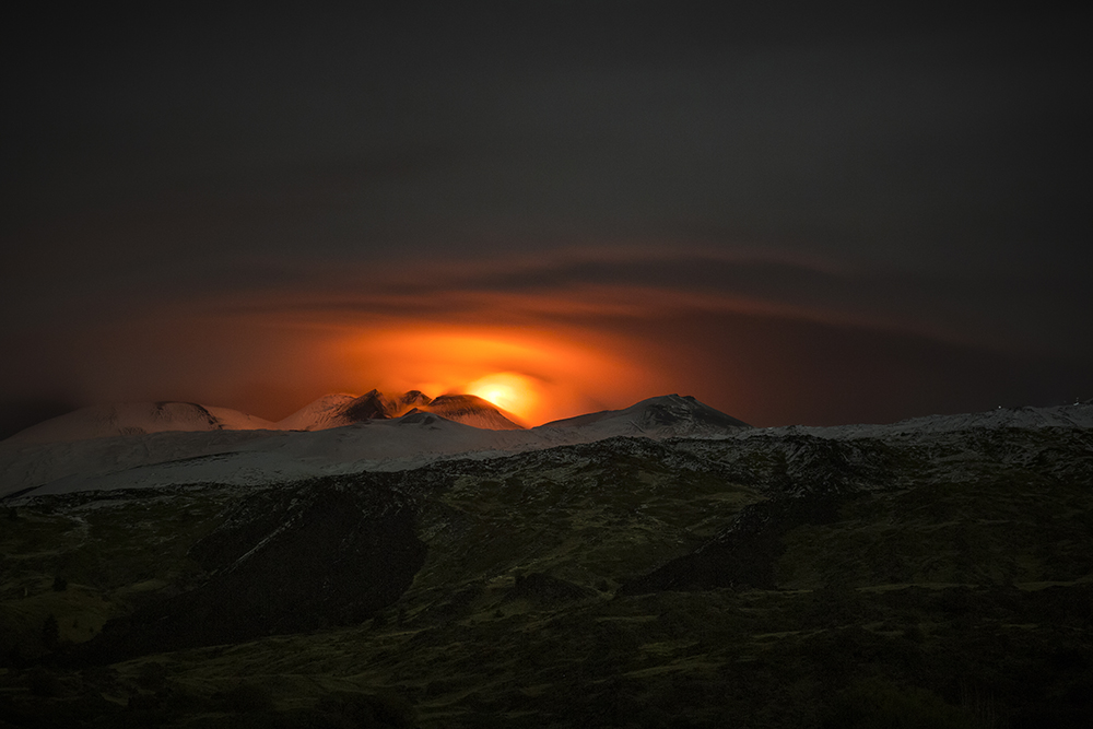 Eruzione Etna del 7 Gennaio 2021