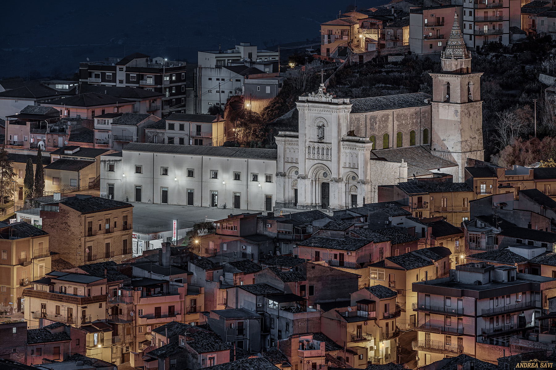 Agira (EN) - Scorcio notturno #1