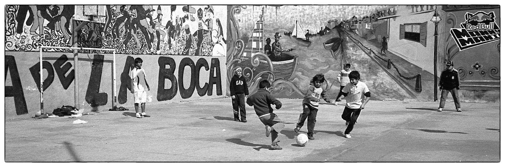 Il calcio , barrio La boca , Buenos Aires 2012