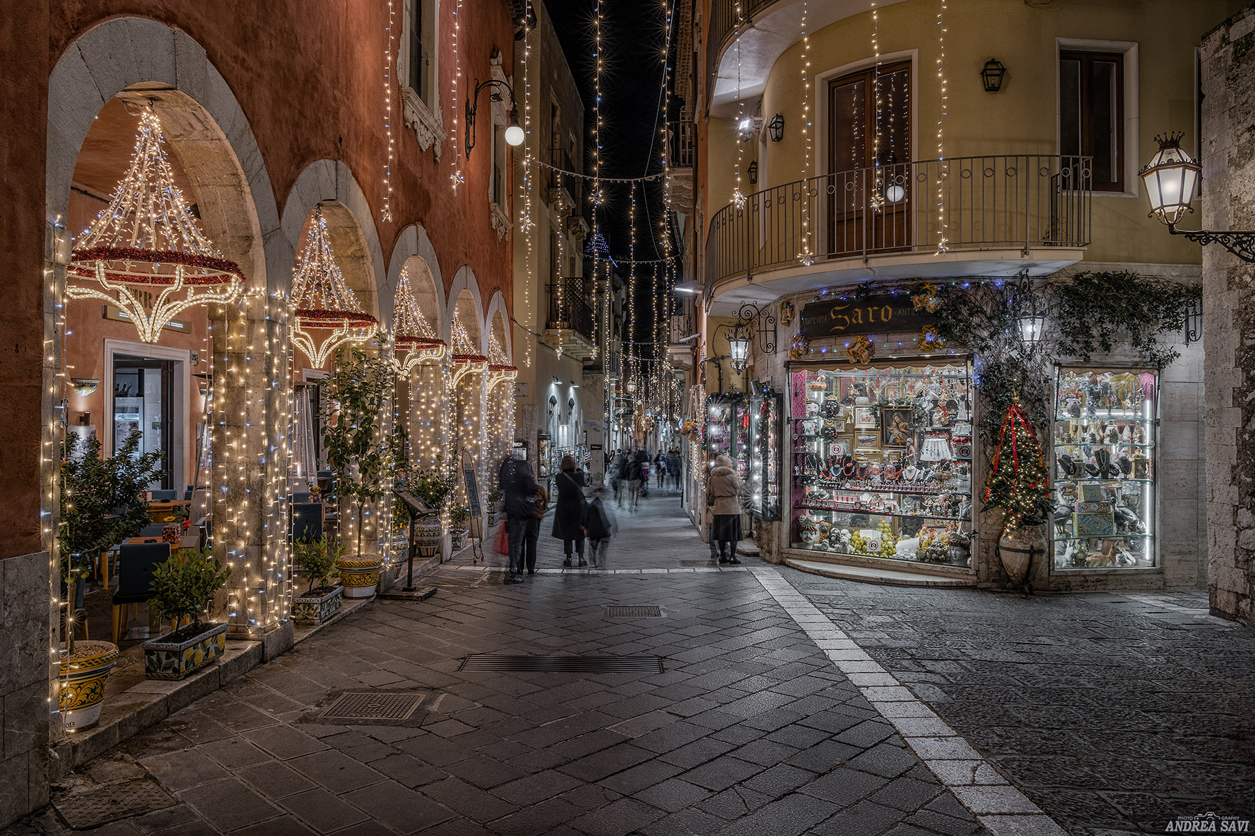 Taormina - Natale 2019 - Scorcio notturno ;)