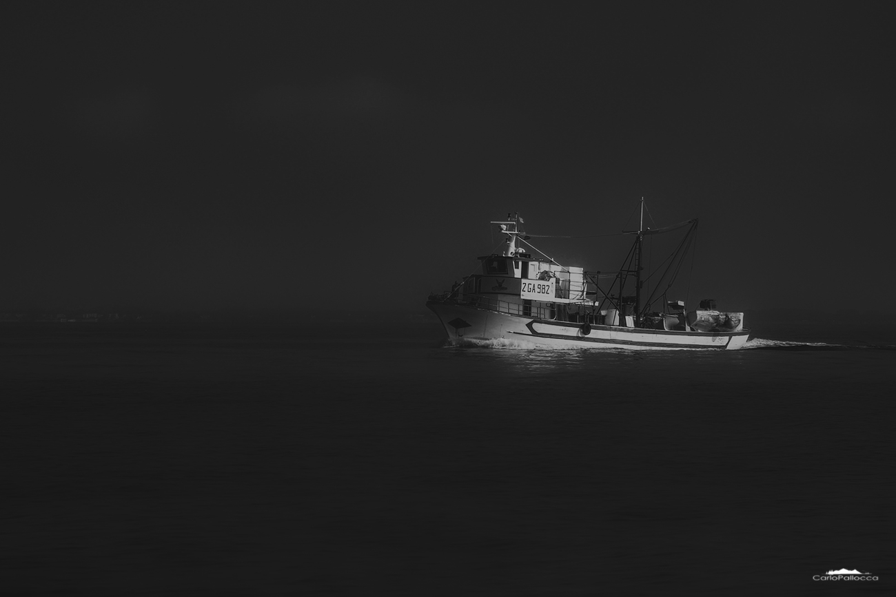 ..dall'obl� del traghetto.