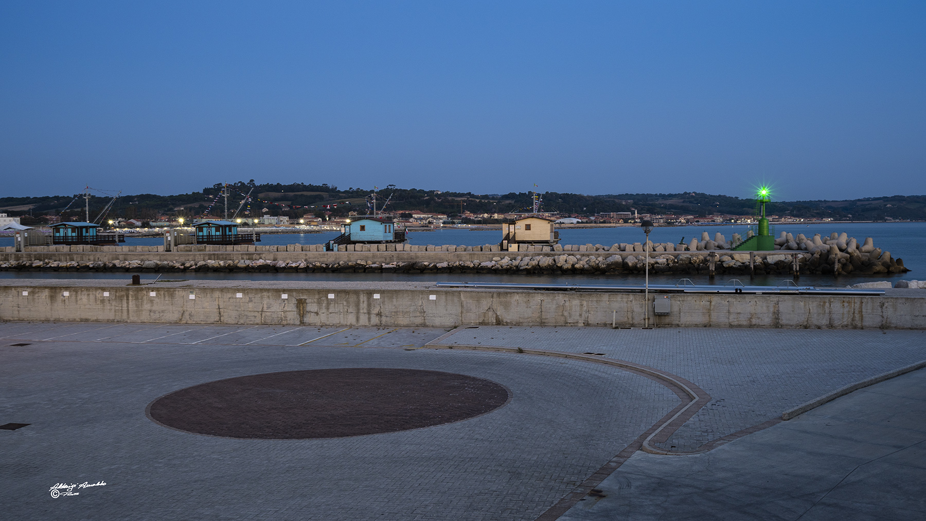 Trabucchi all'alba..