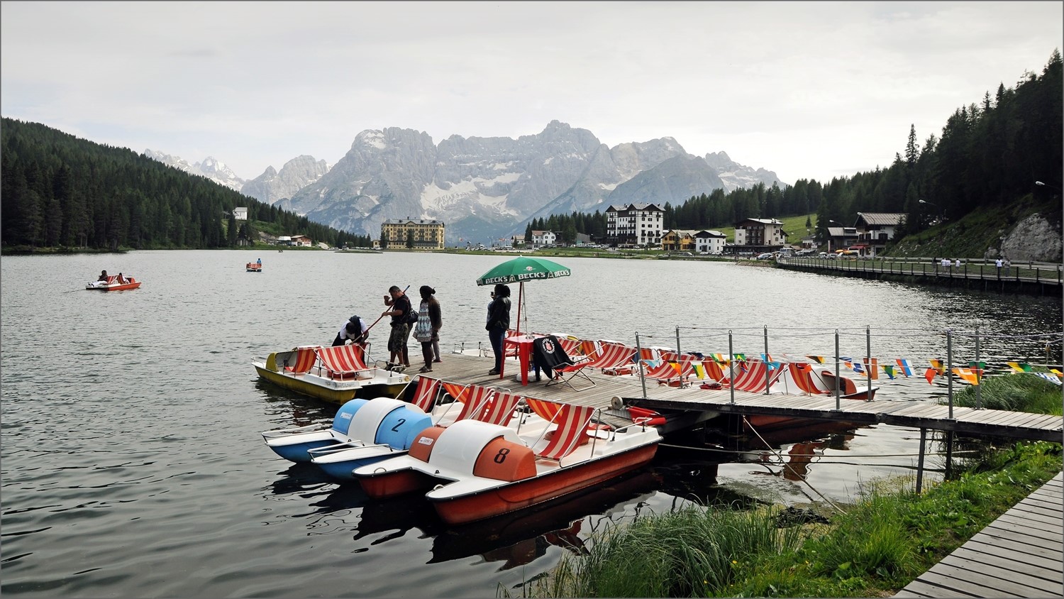 Dolomiti dal lago di Misurina