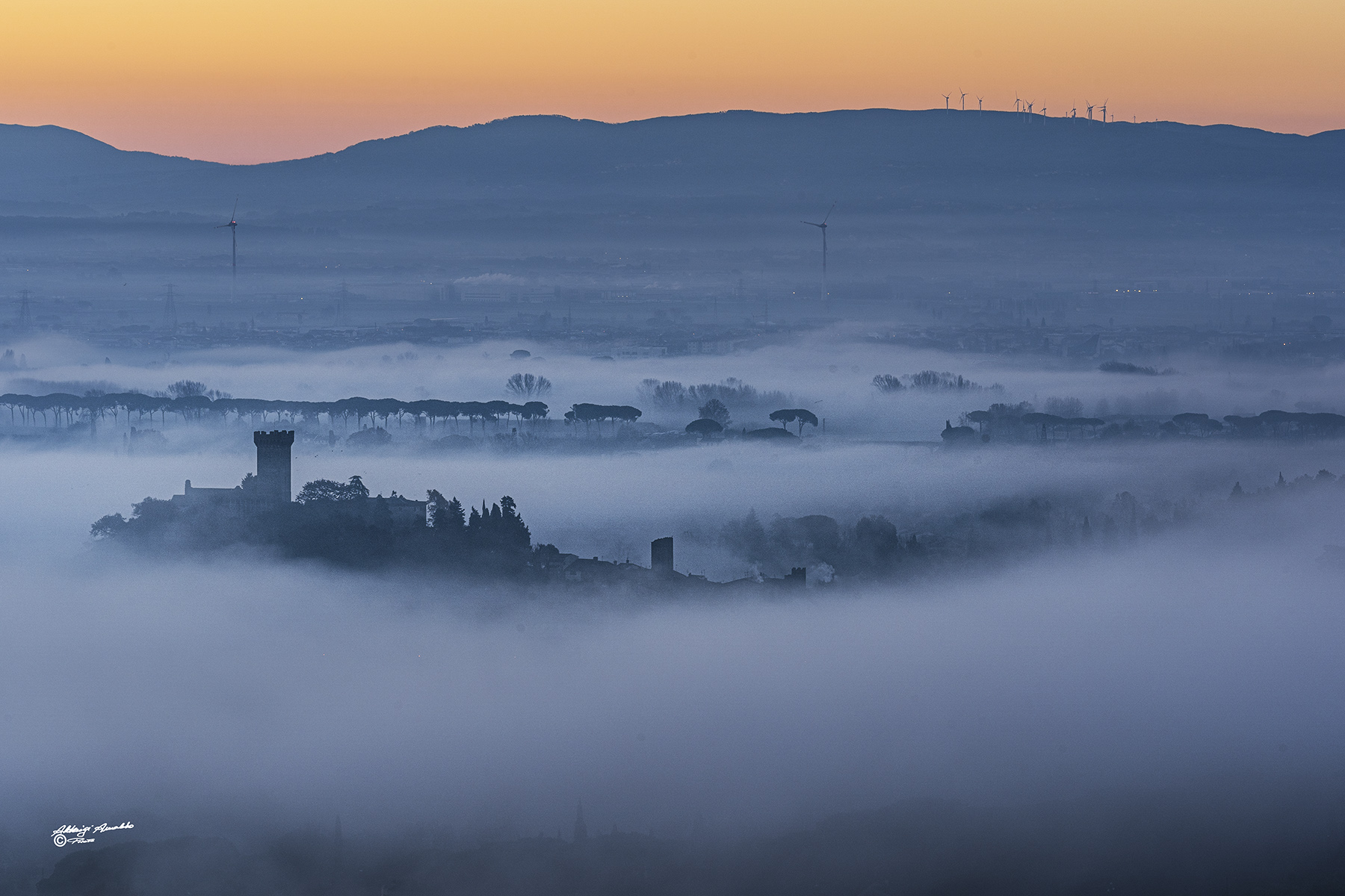 Nebbia all'alba in Pianura..1