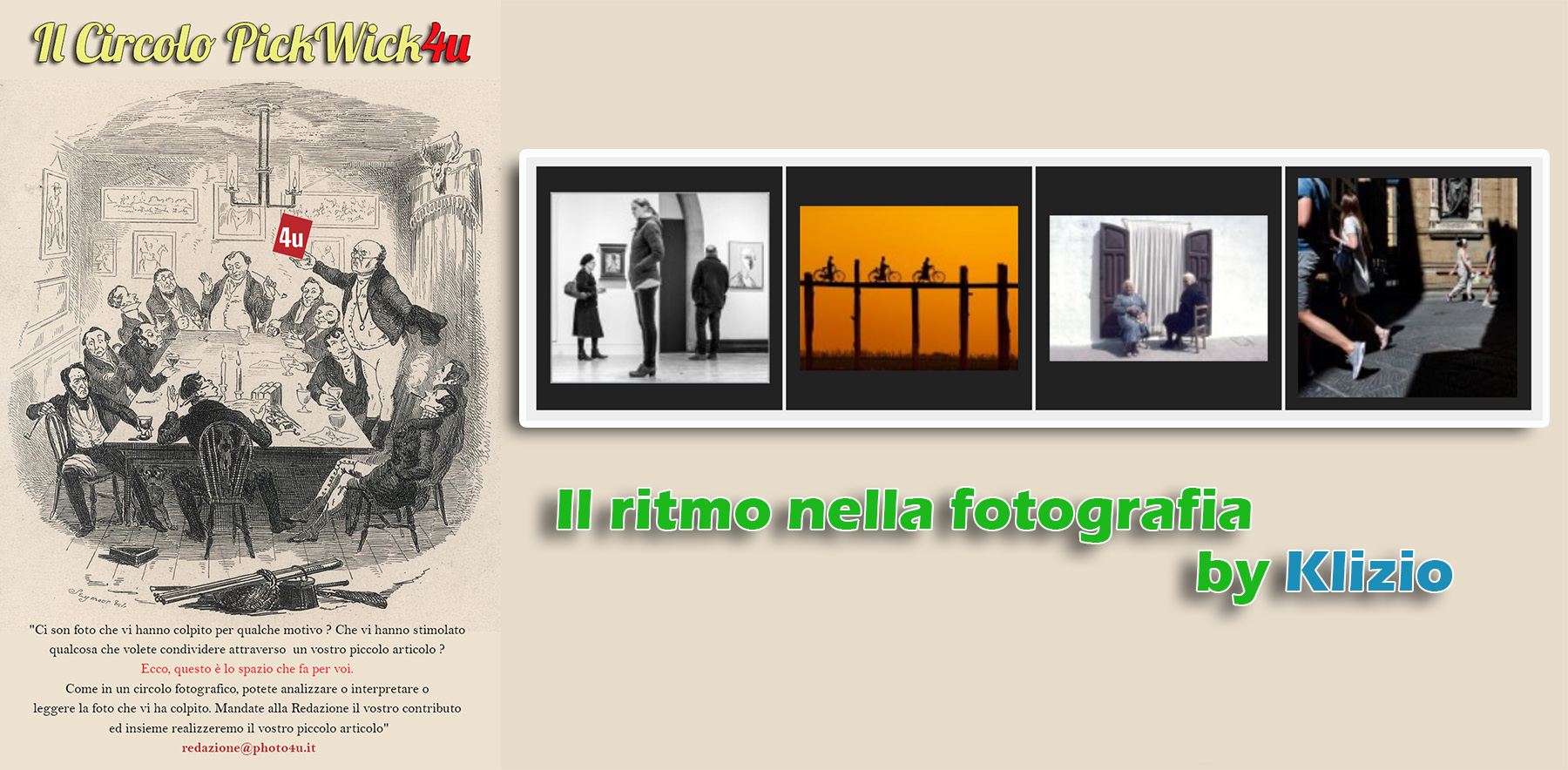 Il Circolo PickWick4u: Il ritmo nella fotografia by Klizio