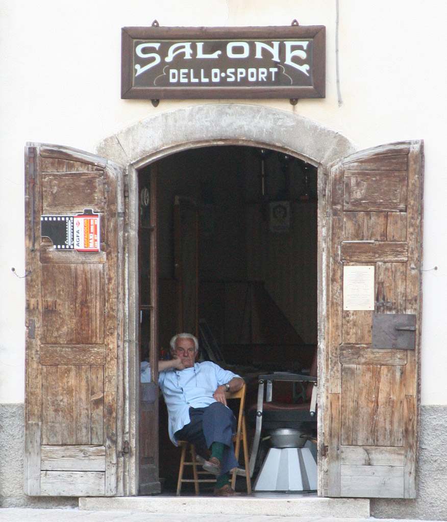 Un barbiere sportivo