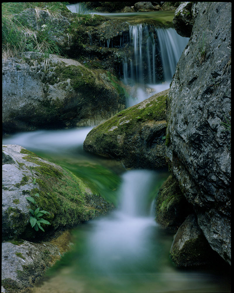 val d'inzino, brescia, una cascatella