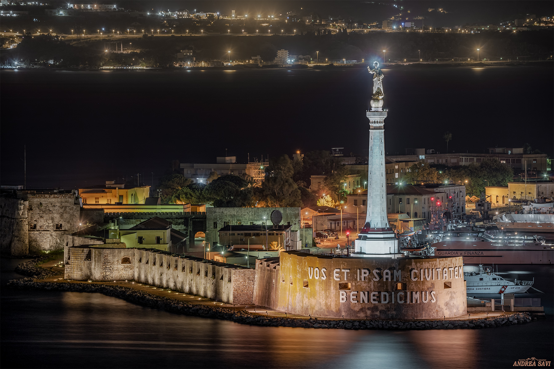 Madonnina ingresso porto Messina - 03 Ago 2021