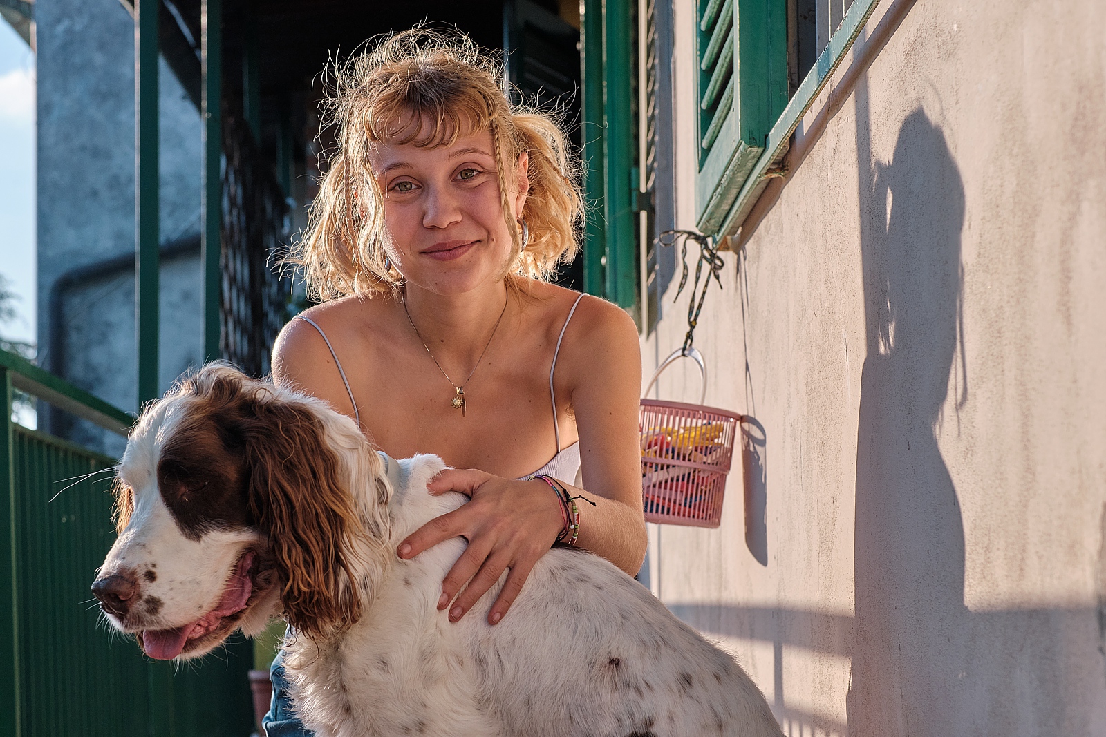 Youth and an old dog