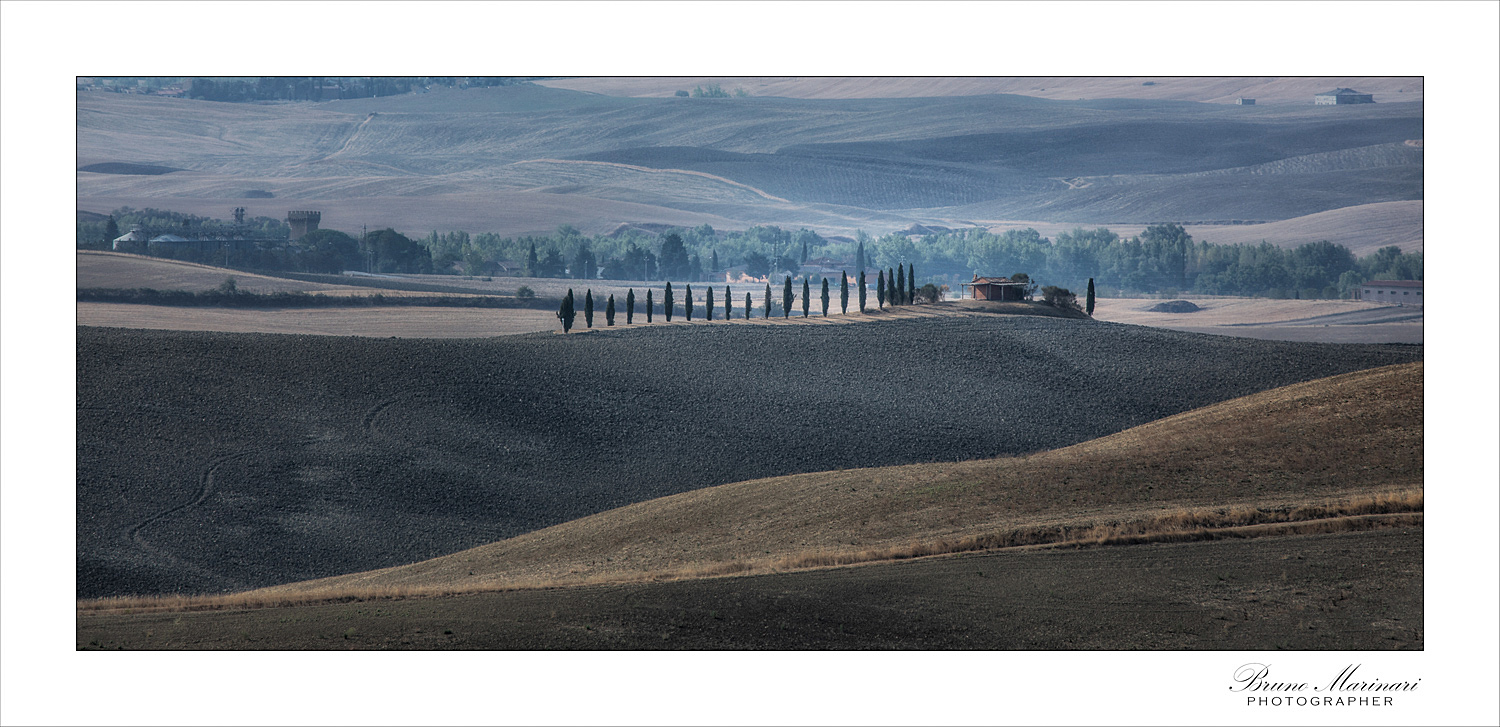 Il dolce ondulare delle colline