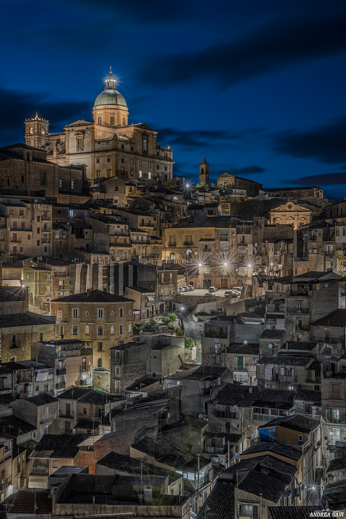 Piazza Armerina (EN) - Scorcio Notturno