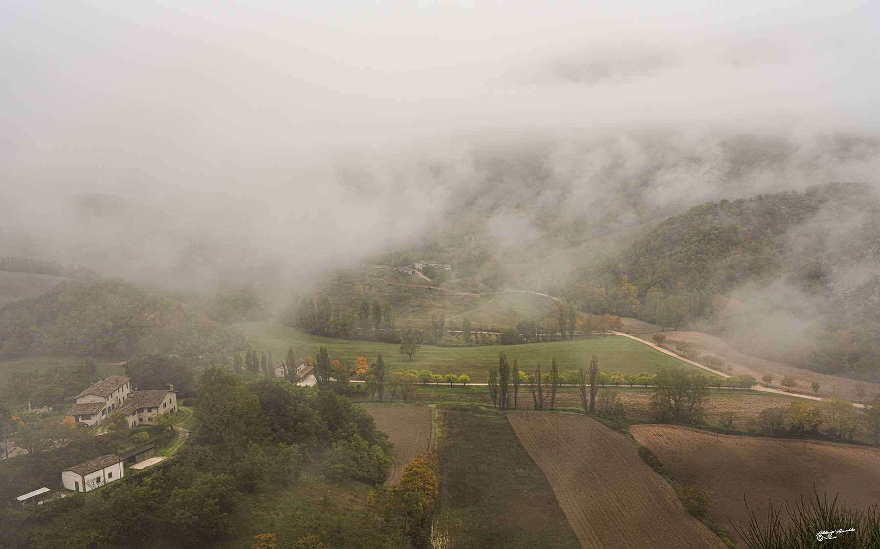 Dal castello di Naro.. la valle.