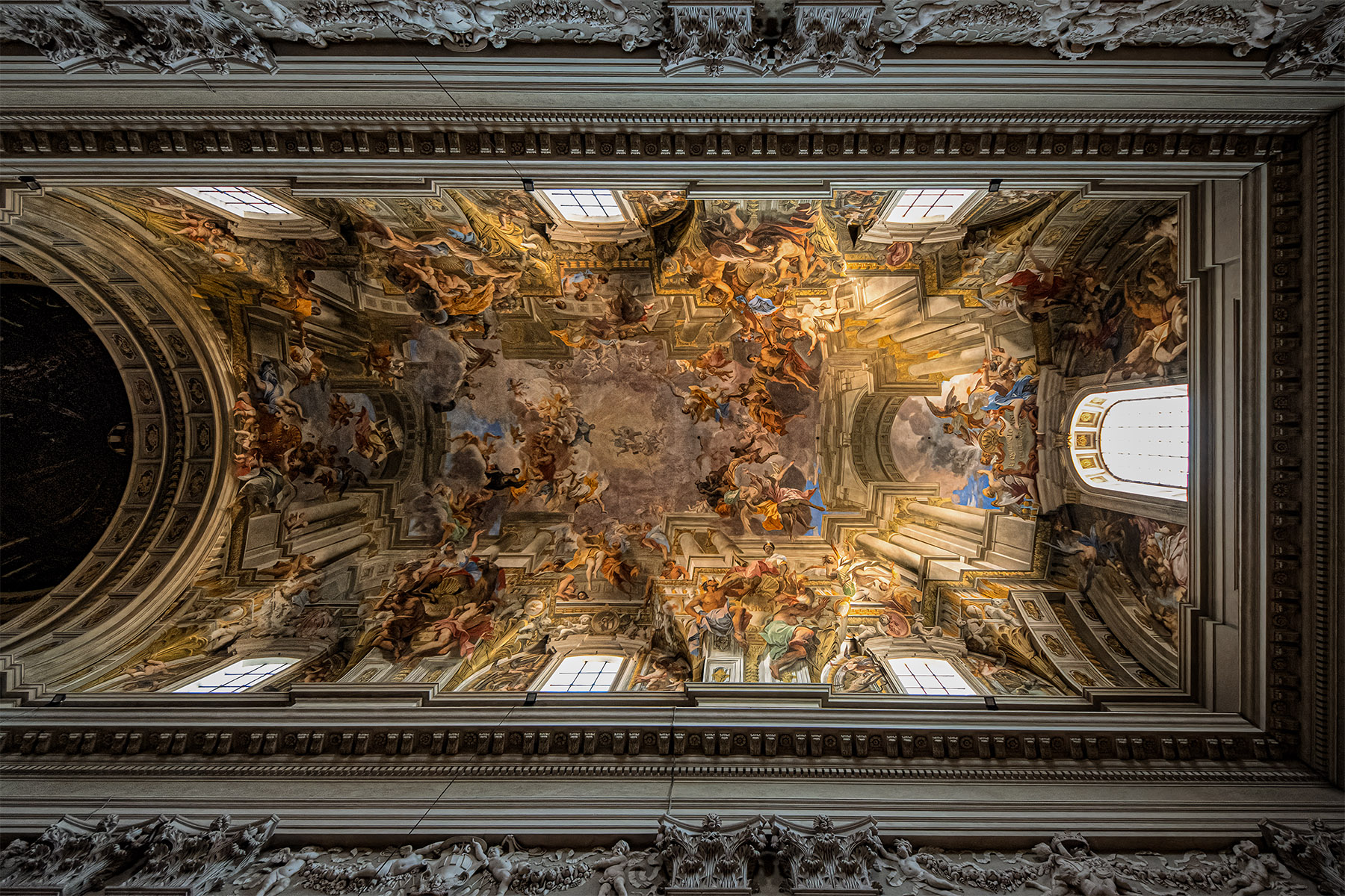 Gloria di Sant�Ignazio di Andrea Pozzo_Roma_Gen22