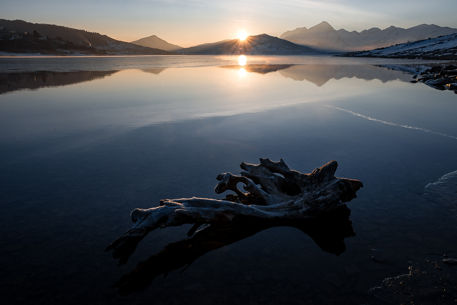 | First rays of light |