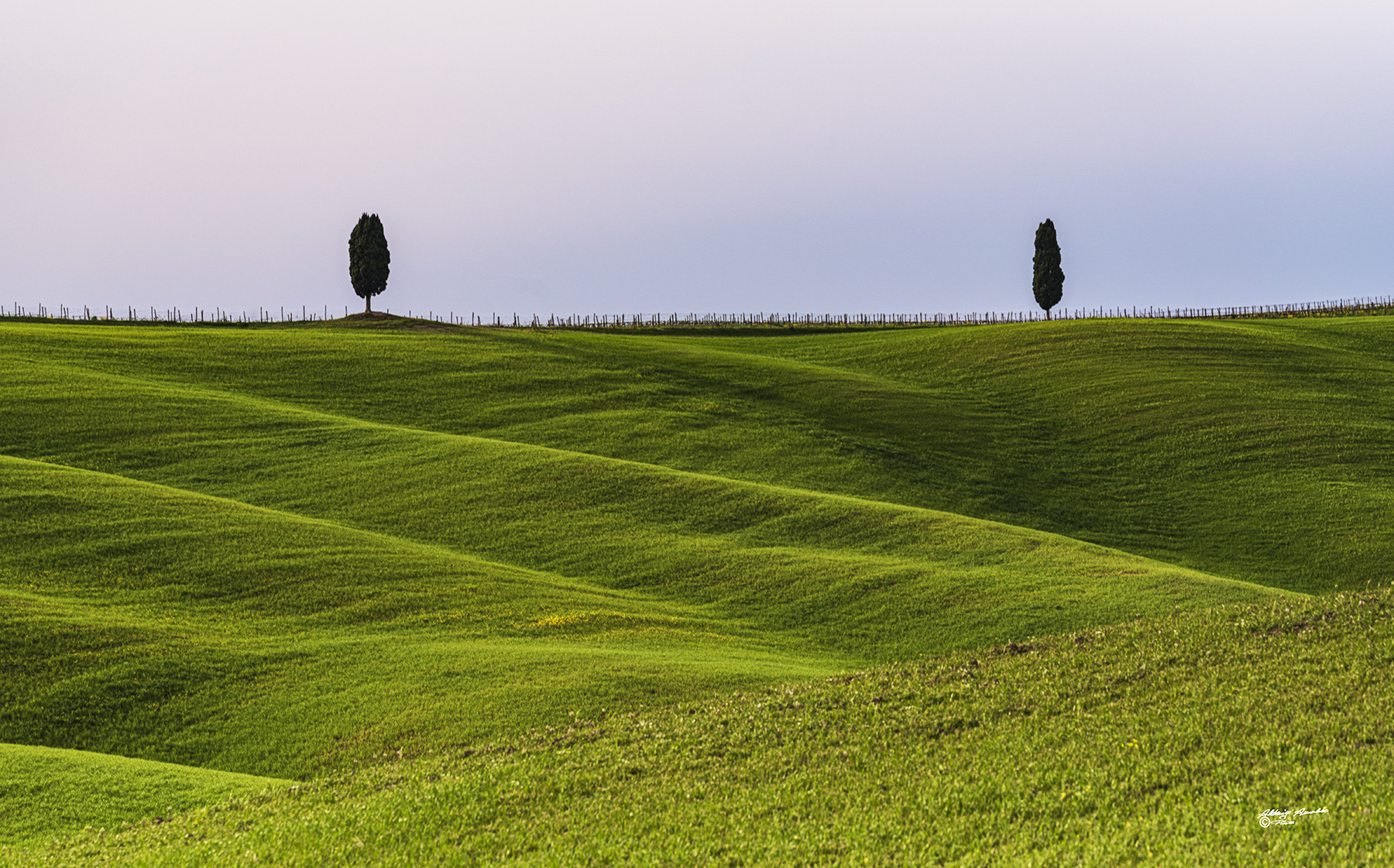 Come due fratelli su la collina...