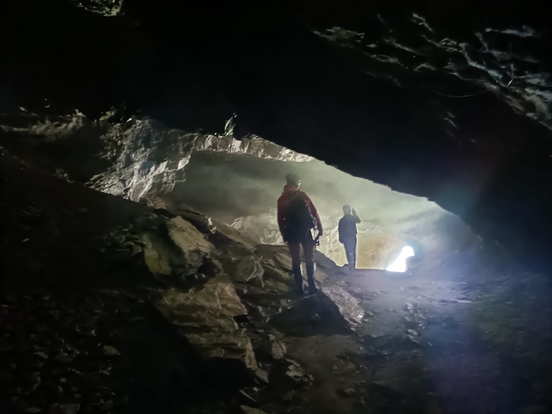 Nella grotta di S. Martino