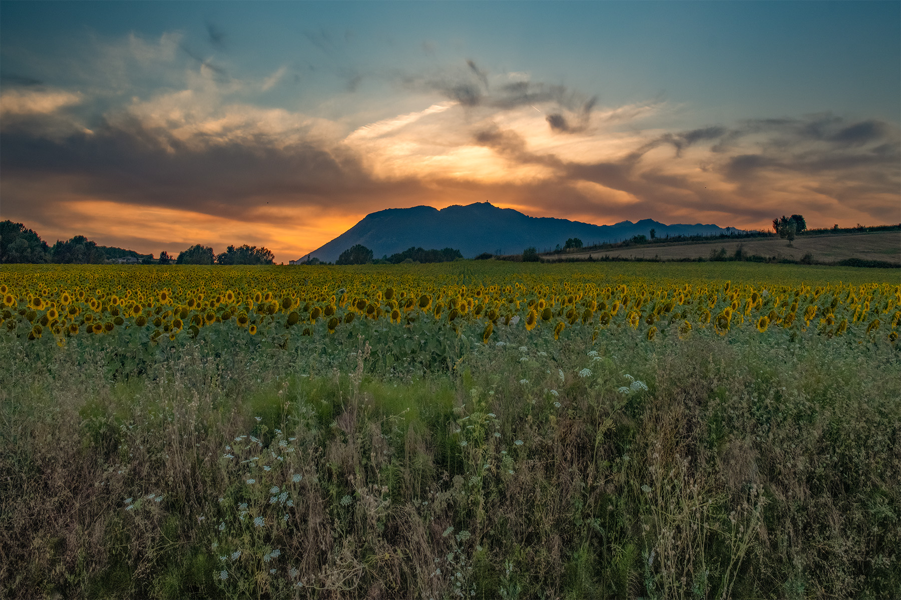 Tramonto Campagna Romana-Lug2022