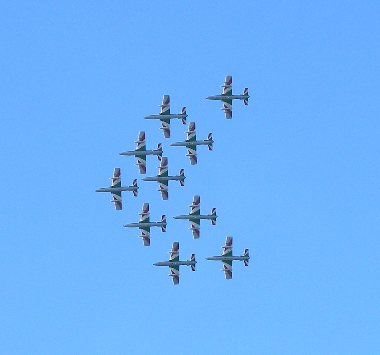 Comacchio Air Show 2022 #2 : Freccie in  Formazione