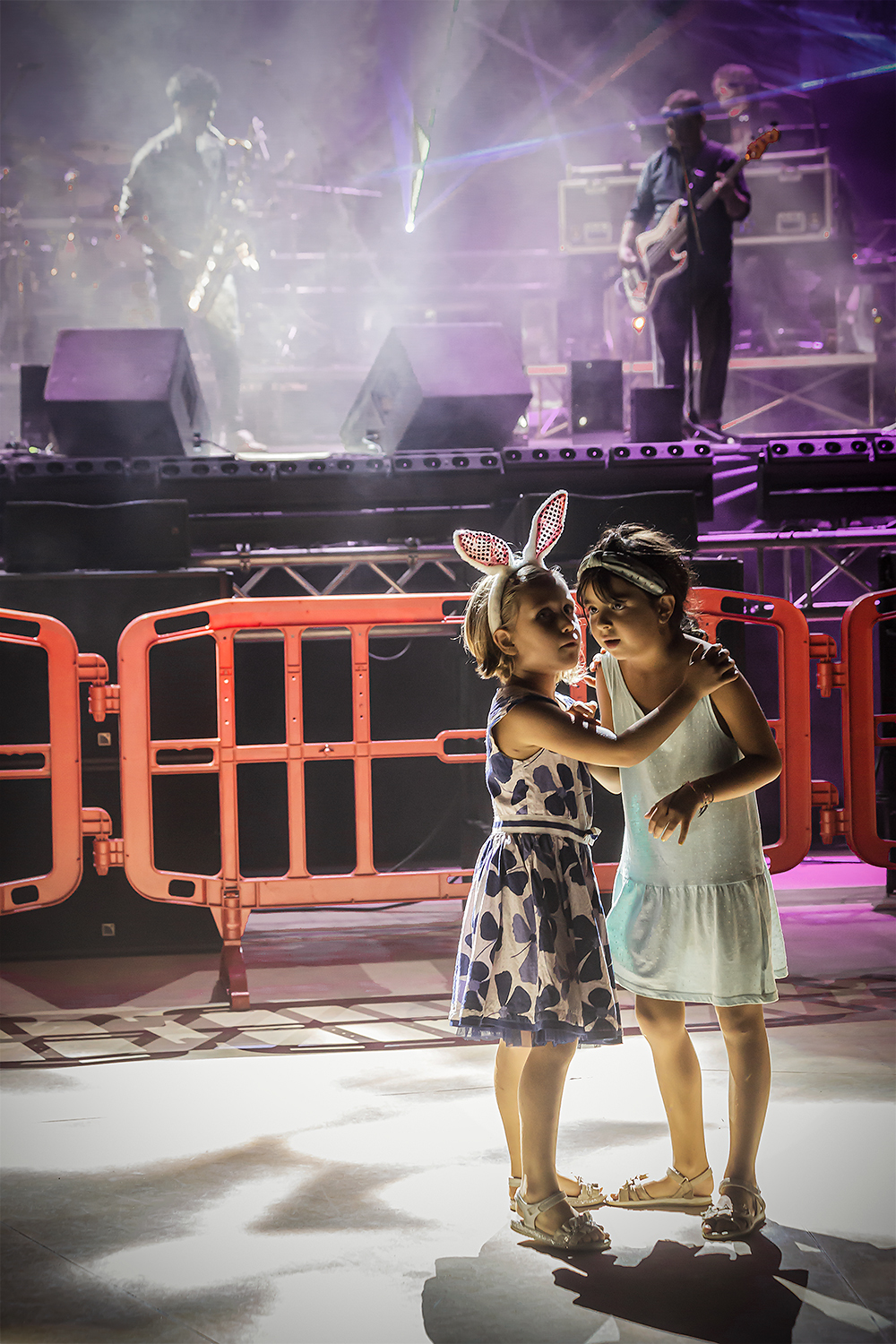 confidenze sotto il palco