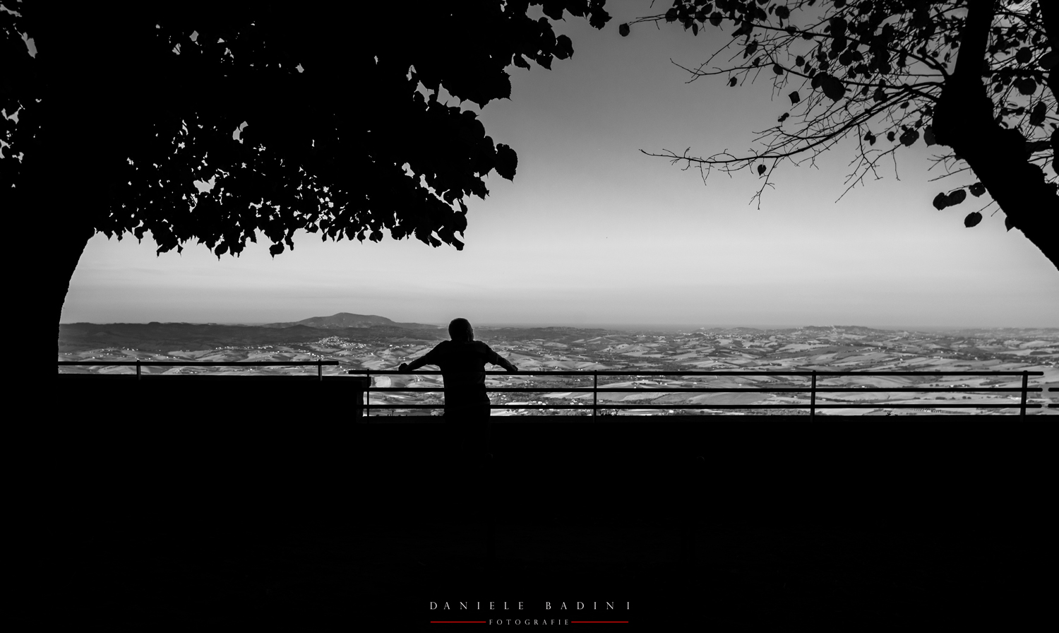 osservando il panorama