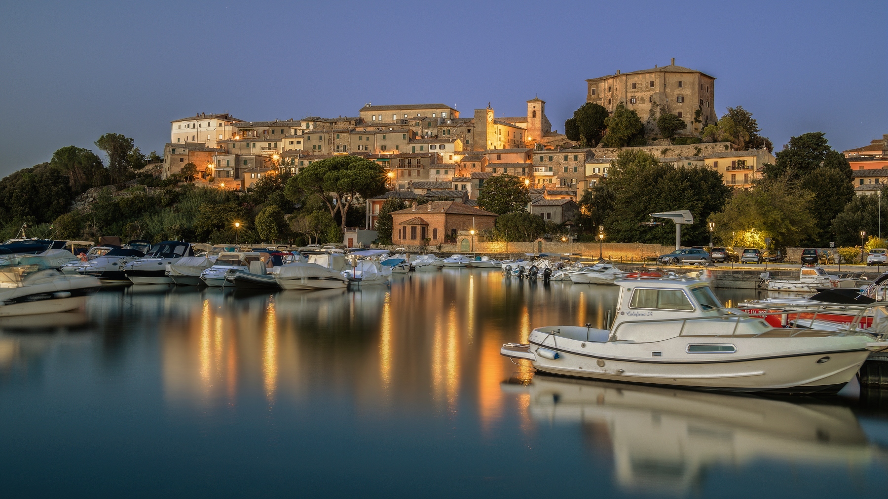 Capodimonte blue hour