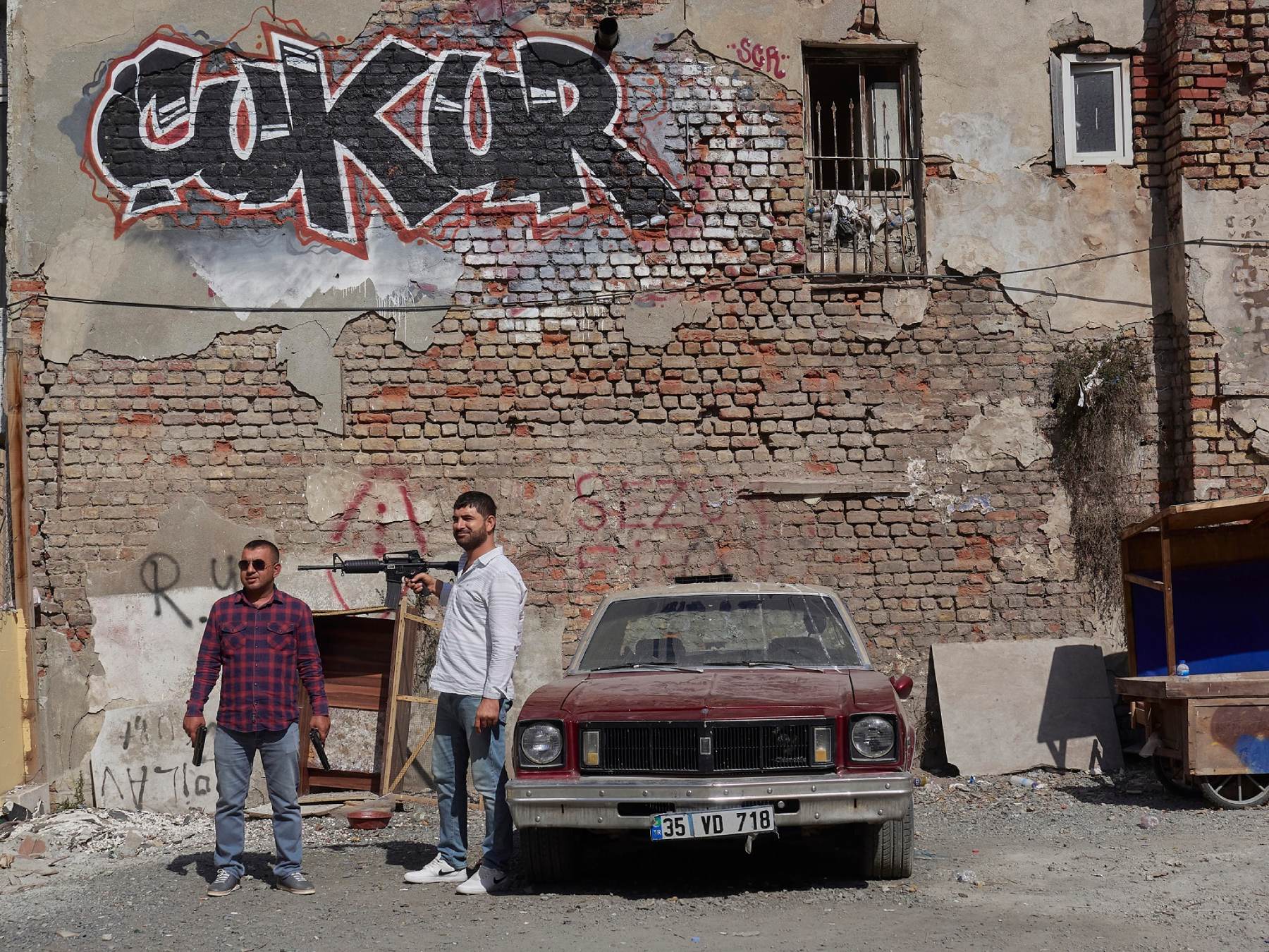 Streetlife a Istambul quartiere Balat