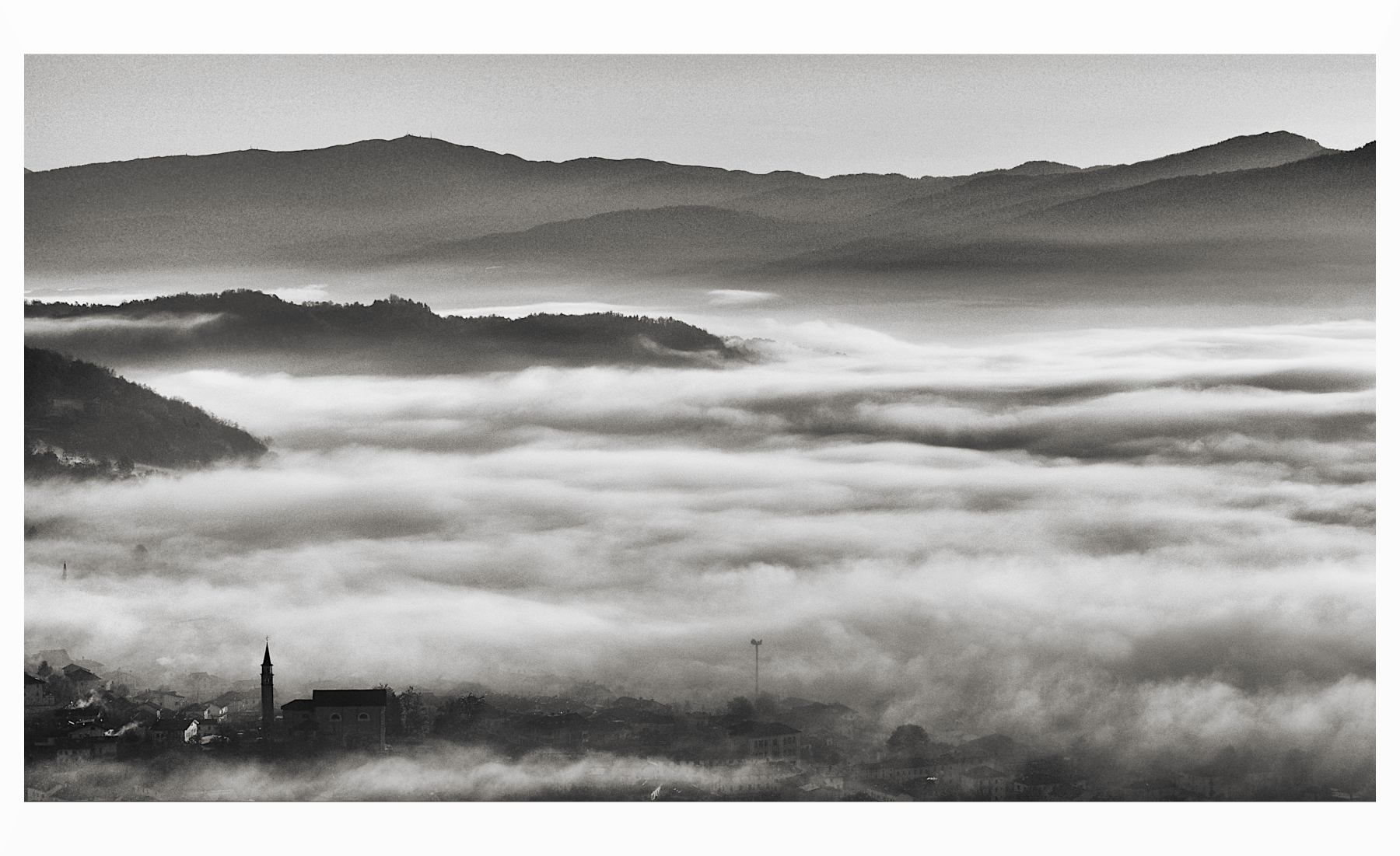 Nebbie in Val Belluna