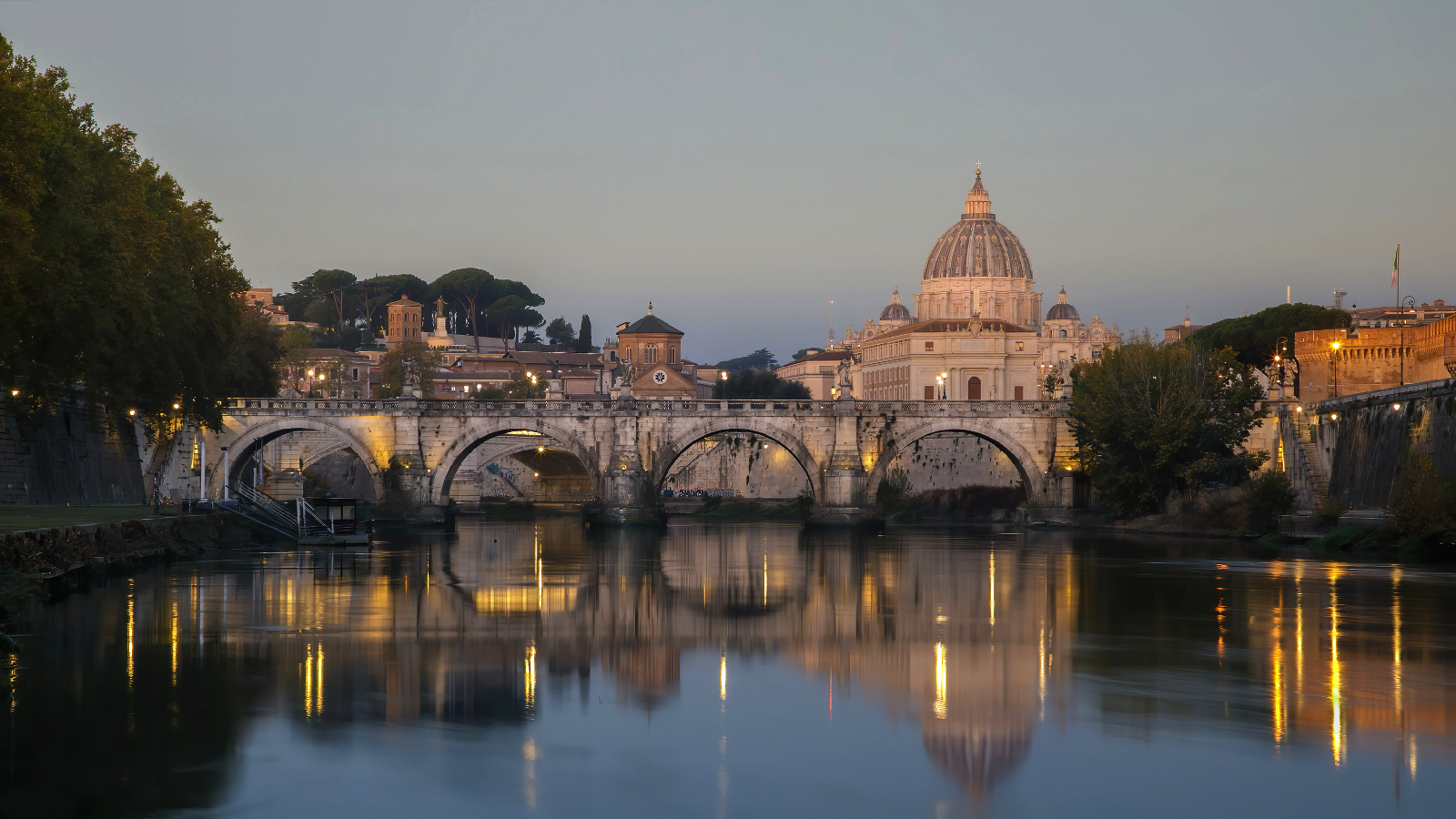 Mattino di un autunno romano