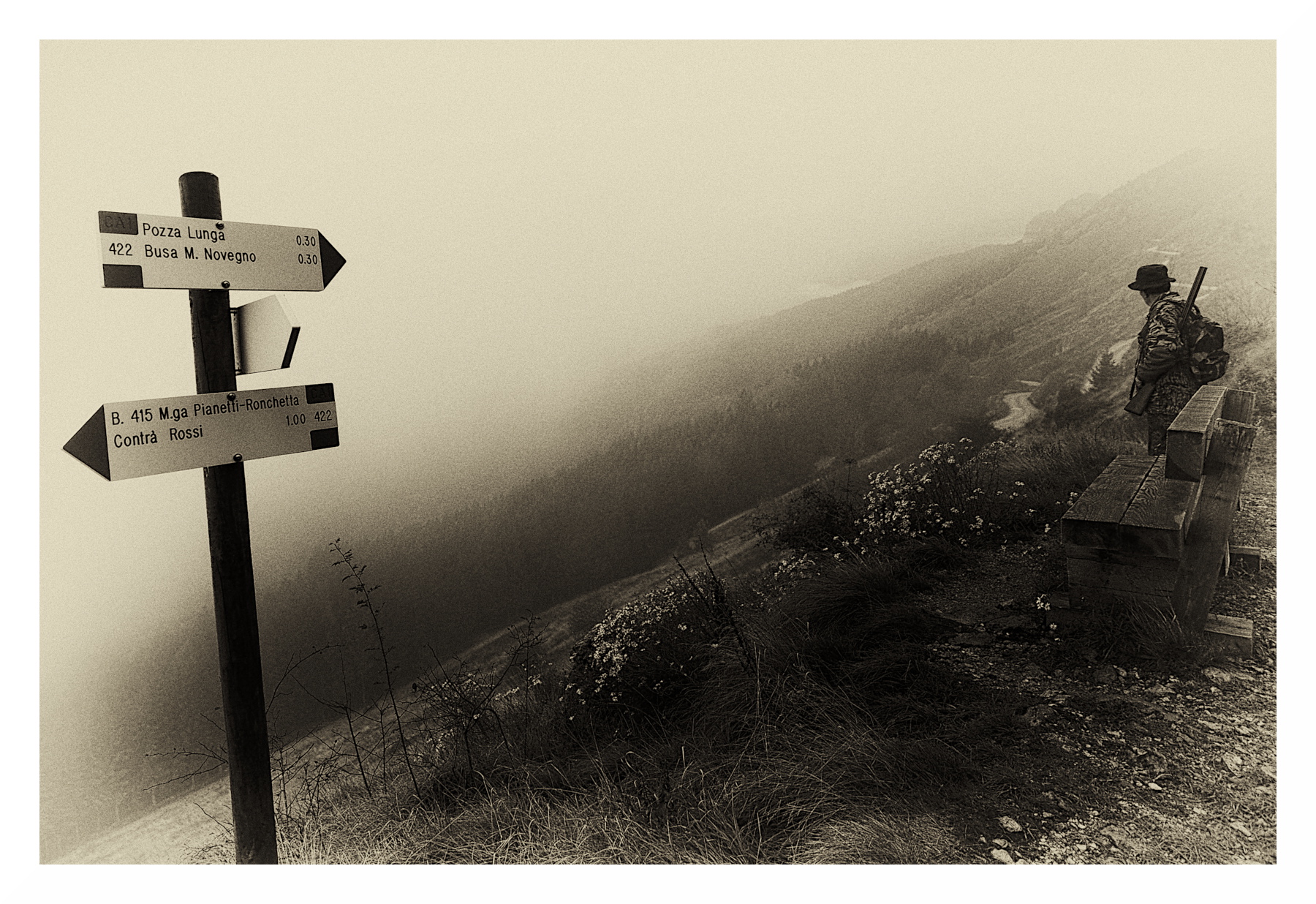 Cacciatore nella nebbia