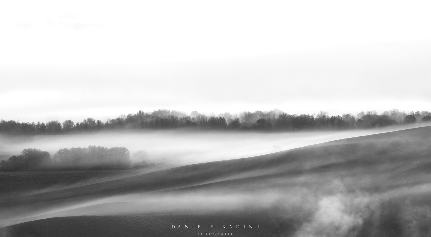 Al mattino in Val d'Orcia (vers.BN)