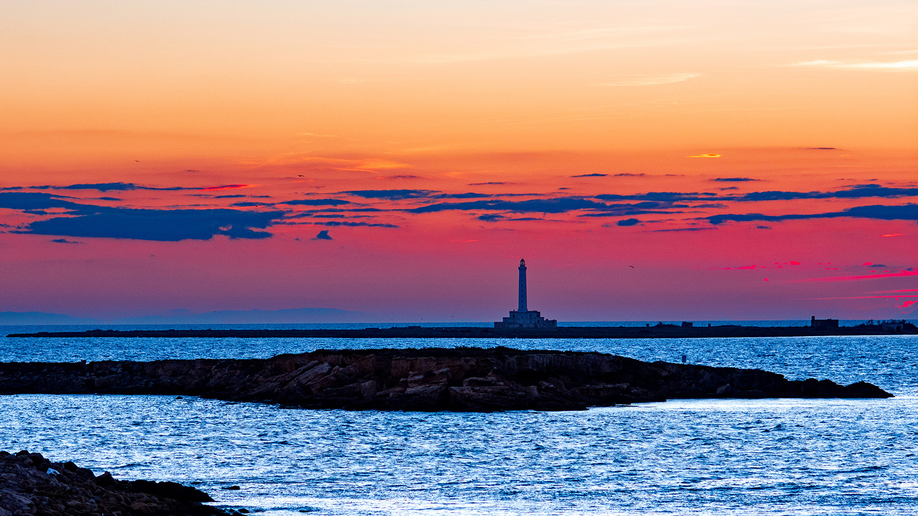 Isola di Sant'Andrea | sunset