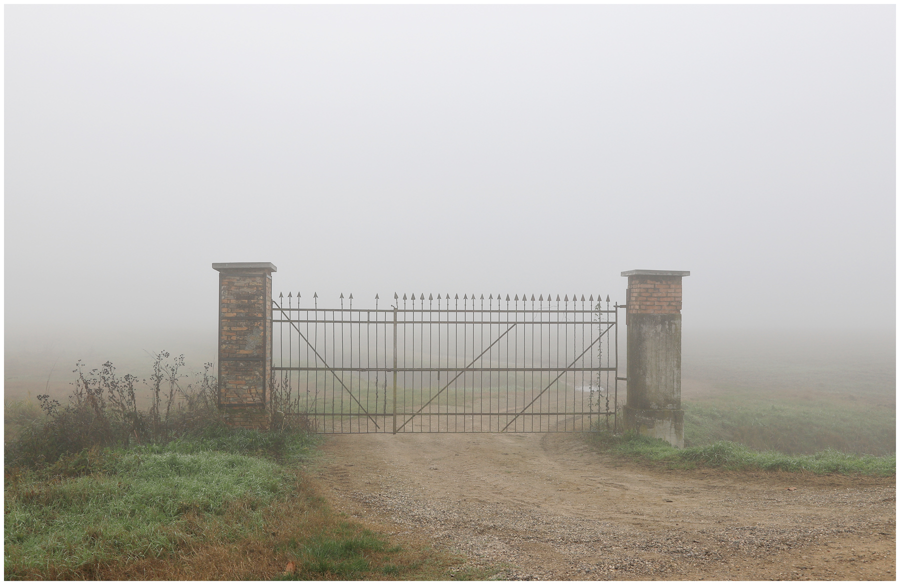 cancello sul nulla...