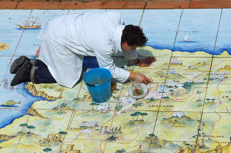 Quando piove a Capri...