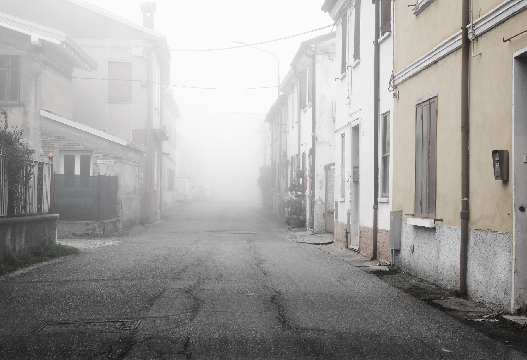 ... niente nella nebbia