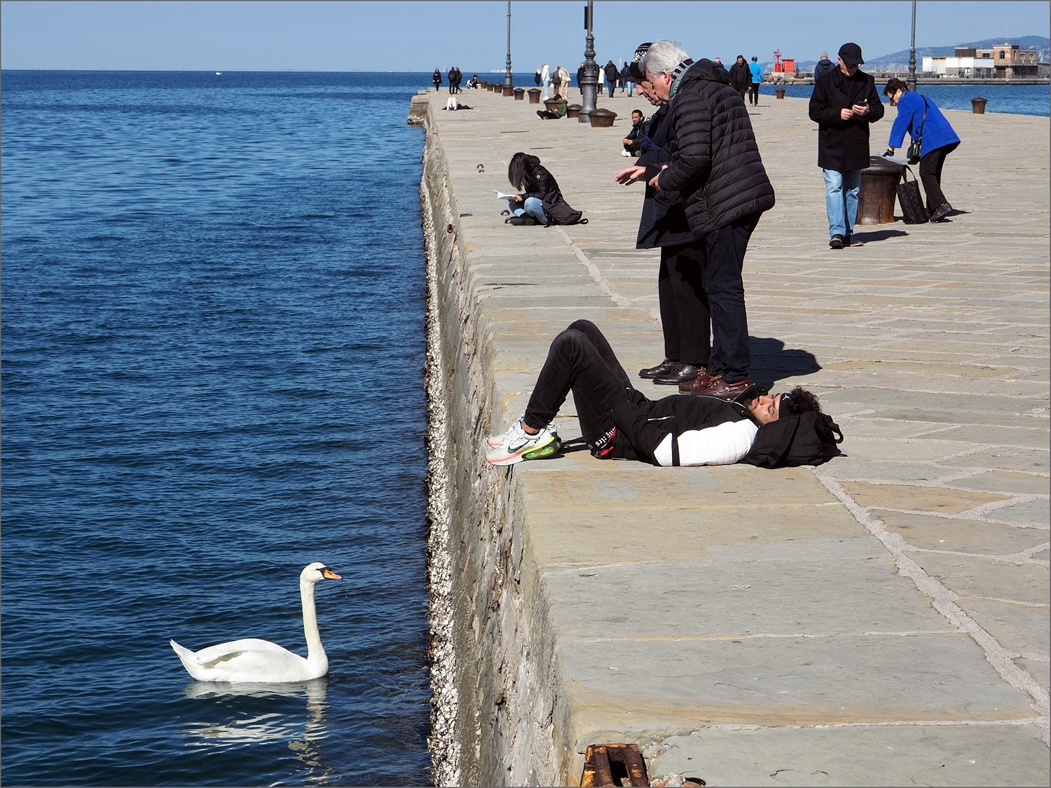 Primo sole - Molo Audace (Trieste)
