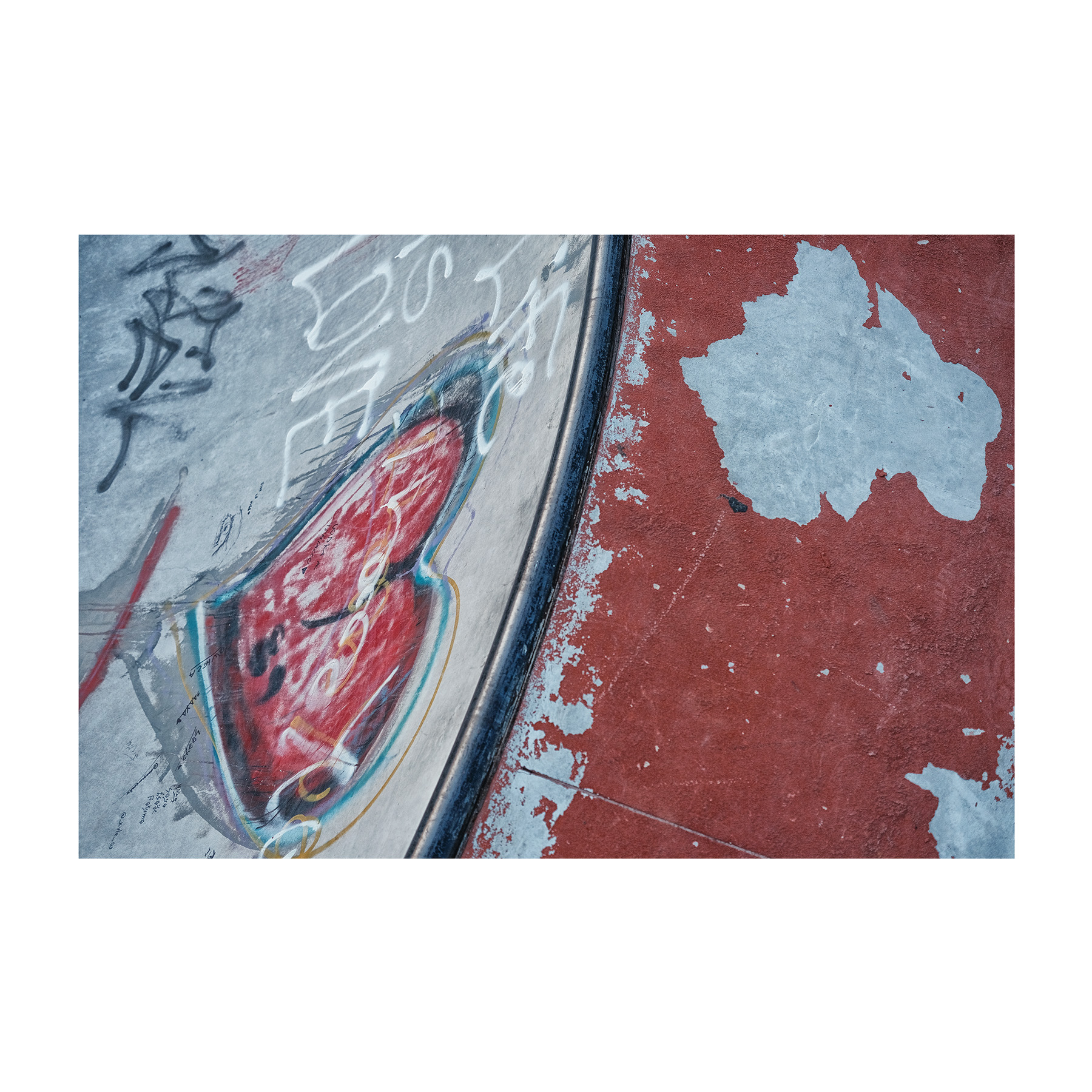 Cuore all'area Skate