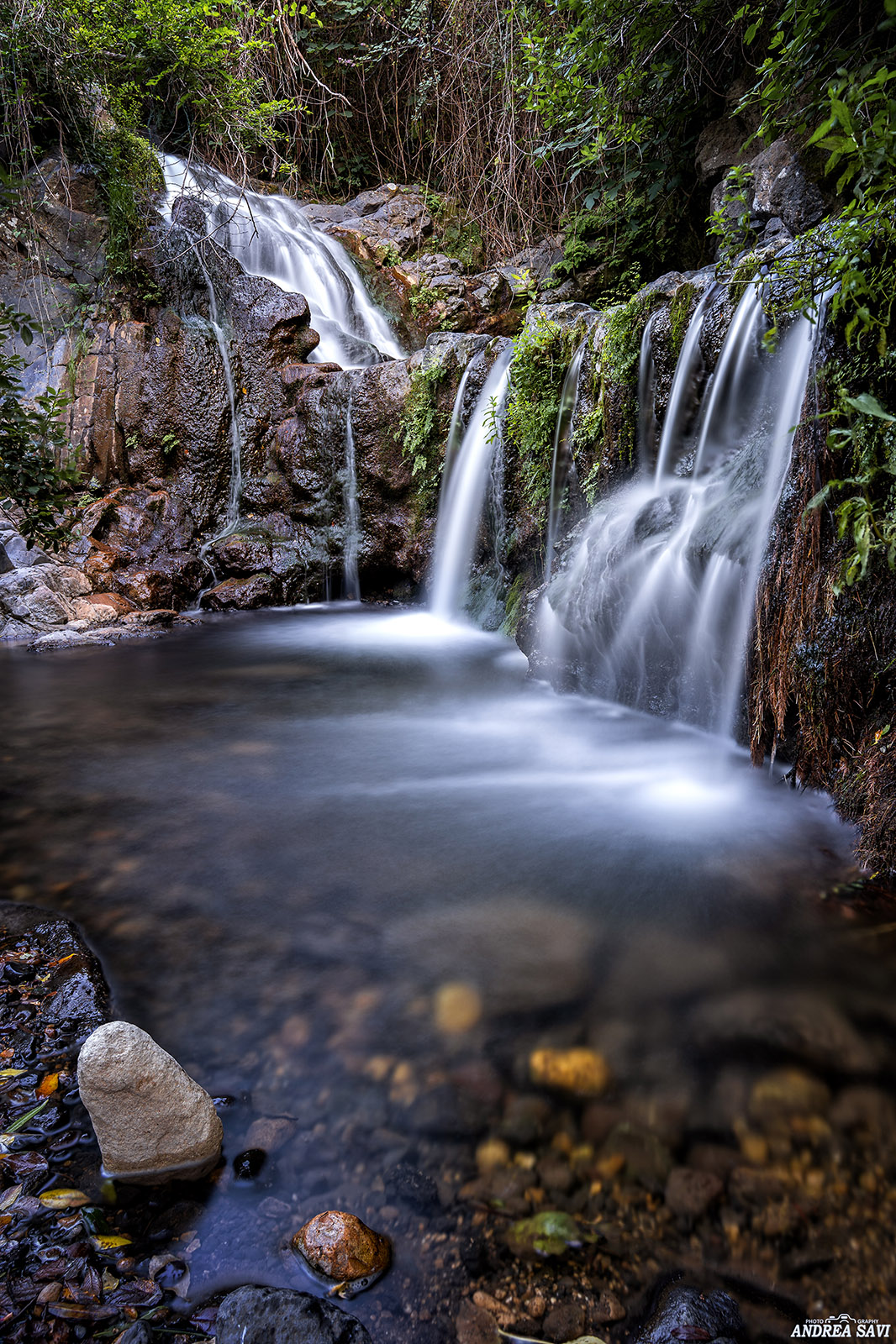 Cascatelle laterali del fiume Oxena (Militello Val Di Catania)