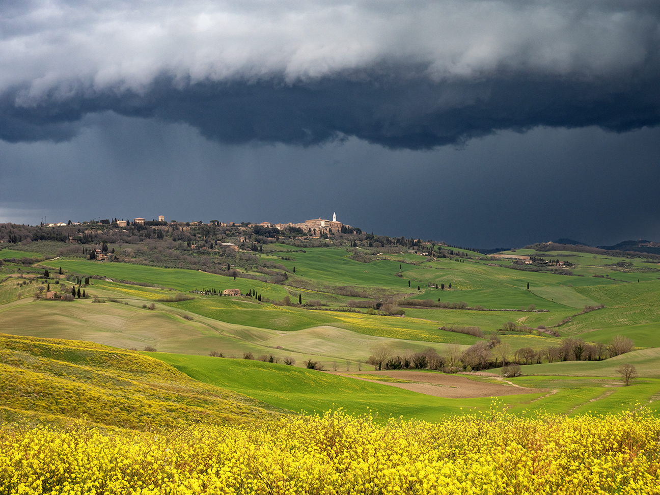 Tempesta su Pienza!