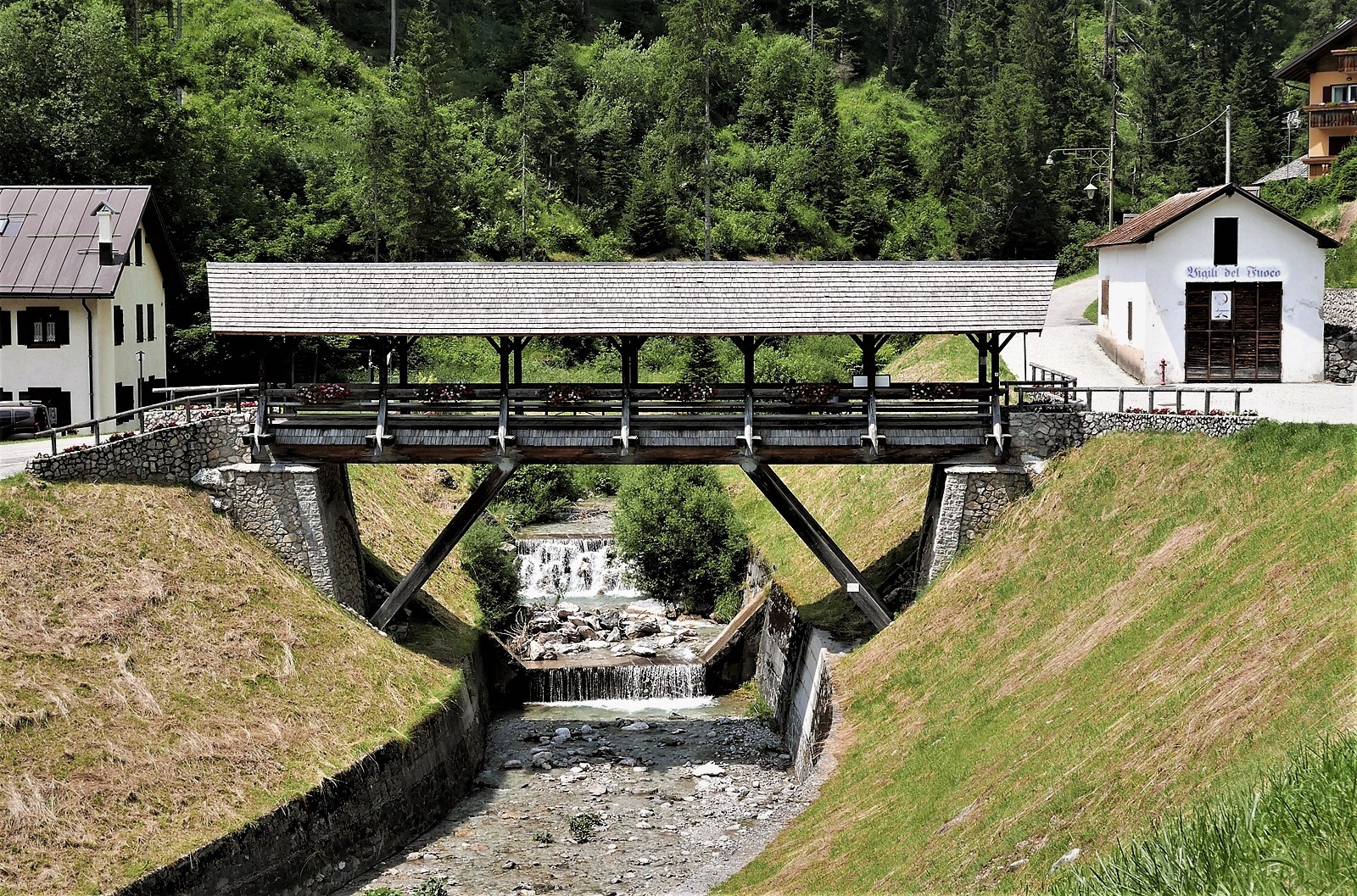 Ponte coperto - Sappada.