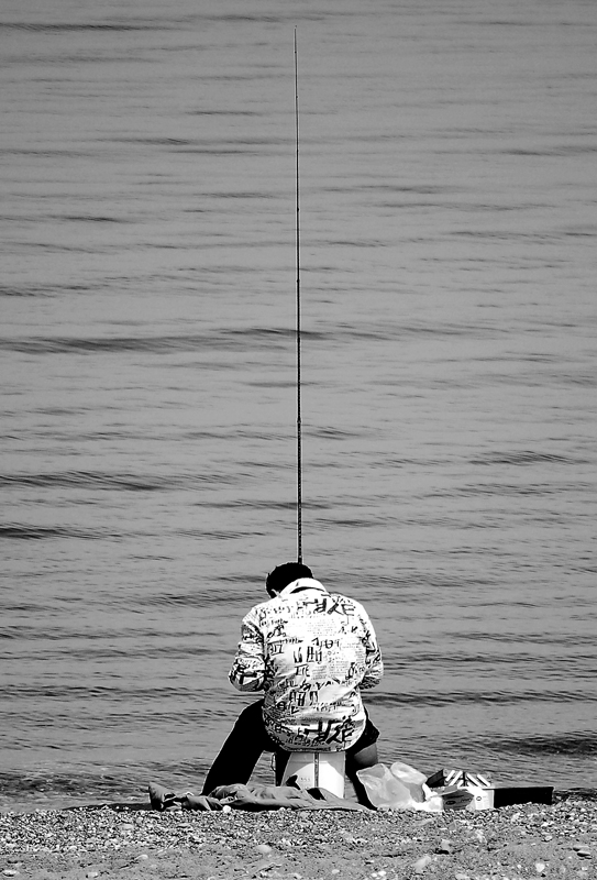 Il pescatore di spigole