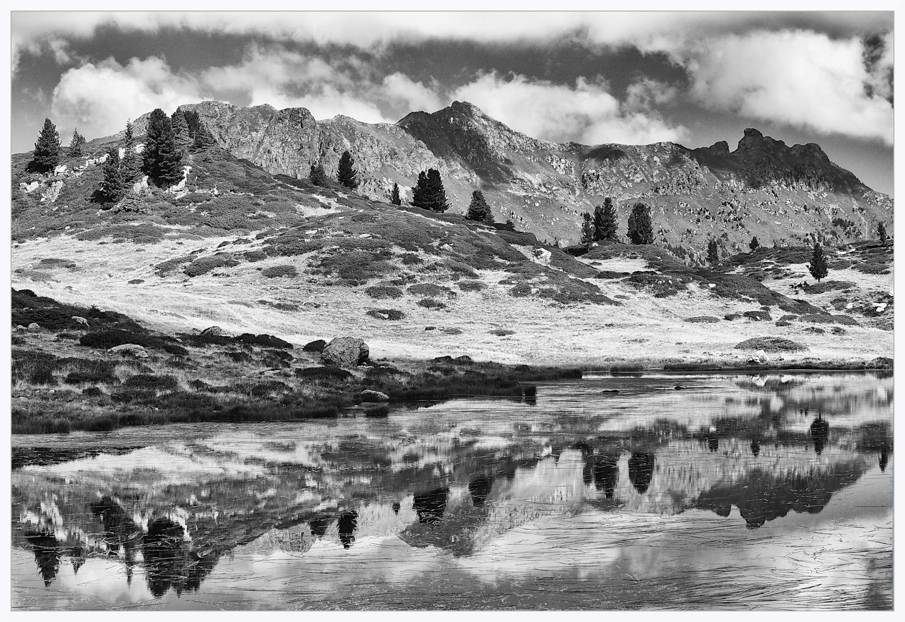 Lagorai con riflesso